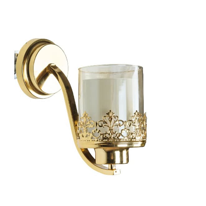 چراغ دیواری چشمه نور مدل N2663/1-G طلایی — تصویر ۴