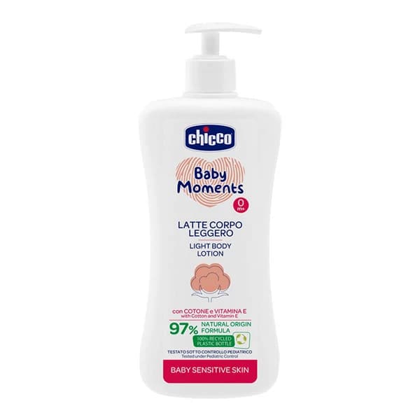 لوسیون بدن کودک چیکو Chicco حجم 500 میلی لیتر — تصویر ۸