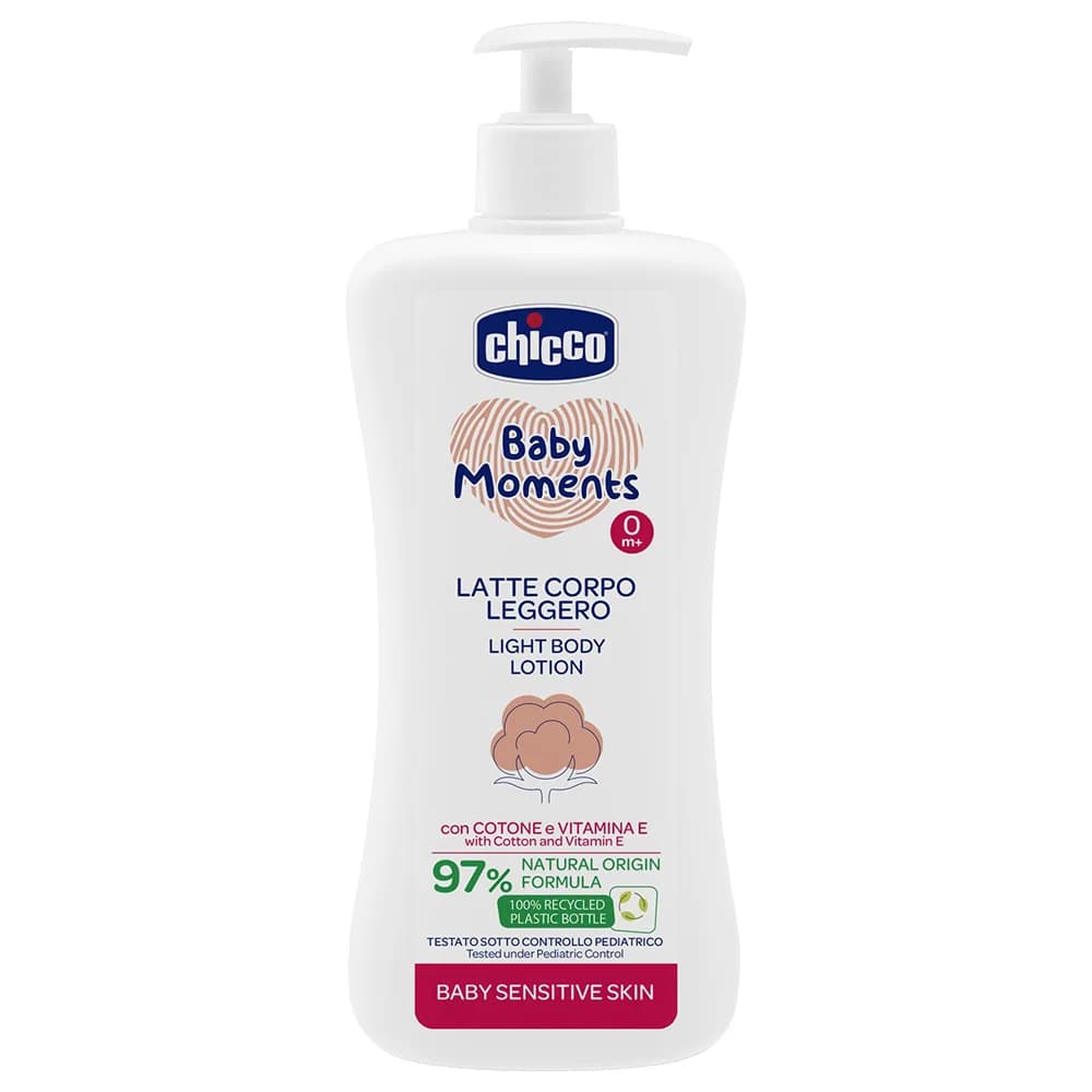 لوسیون بدن کودک چیکو Chicco حجم 500 میلی لیتر — تصویر ۶