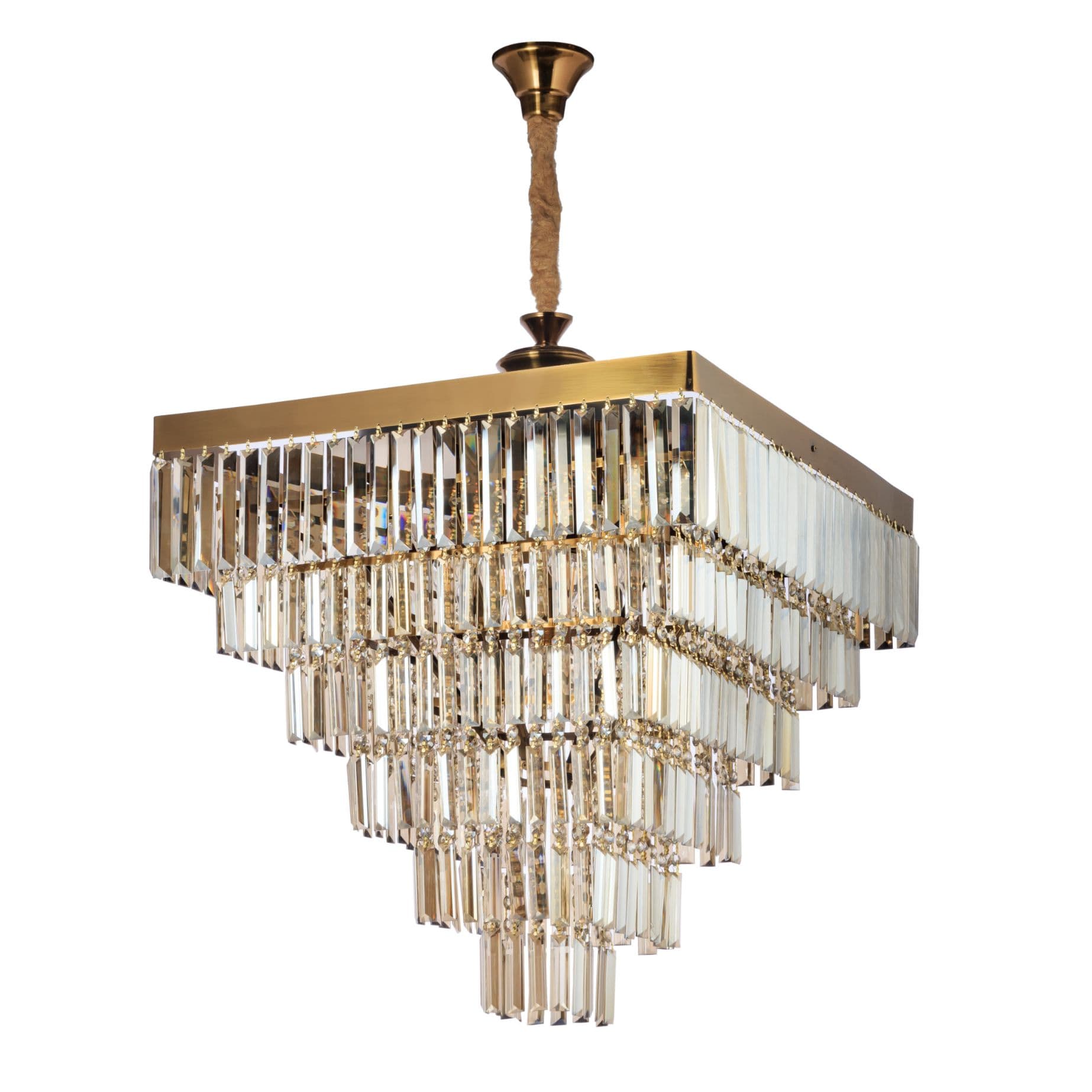 لوستر 21 شعله چشمه نور کد N2662/60×60