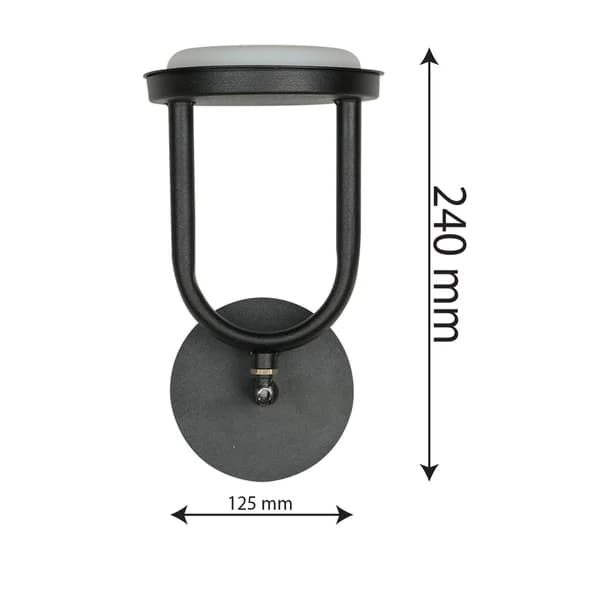 چراغ دیواری دکوراتیو متحرک ضد آب کد 803 — تصویر ۳