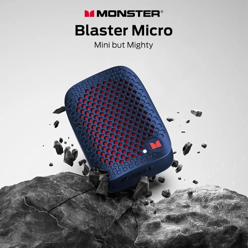 اسپیکر بلوتوث مانستر Monster Blaster Micro — تصویر ۳
