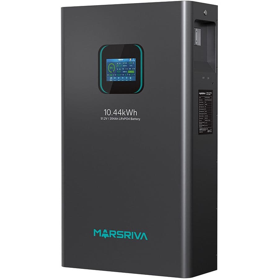 باتری لیتیوم فسفات آهن (LiFePO4) مدل MR-LFP48-200-WMD ظرفیت 10.44Kwh برند MARSRIVA — تصویر ۶