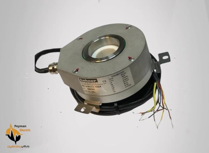 انکودر هالو شفت قطر 38 میلیمتر 1024 پالس هوهنر مدل 4096-238112-80