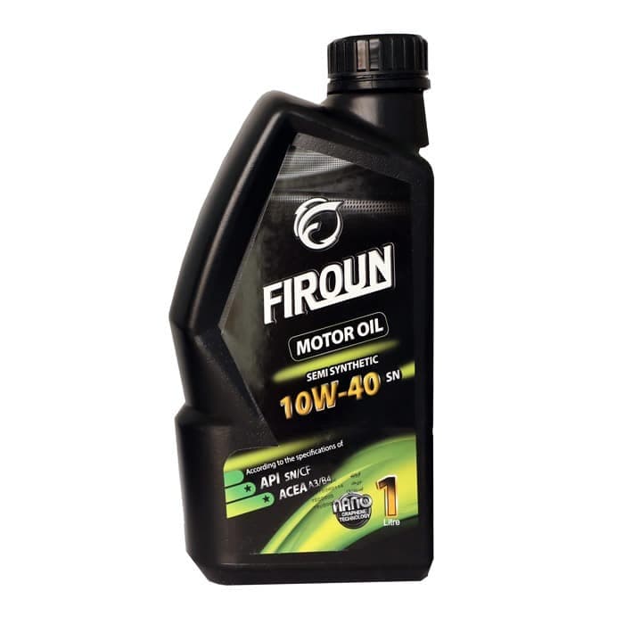 روغن موتور 10W-40 SN برند فیرون 1 لیتری کارتن 1 عددی و 12 عددی | Engine oil 10W-40 SN, Firon brand, 1 liters, carton of 1 and 12 — تصویر ۲