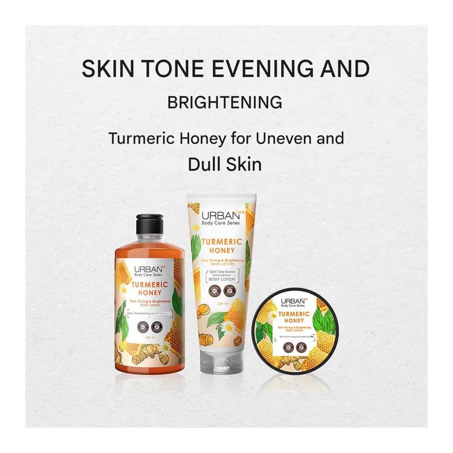 اسكراب بدن اوربن كر Urban Care حاوى Turmeric Honey حجم 200 ميل — تصویر ۶