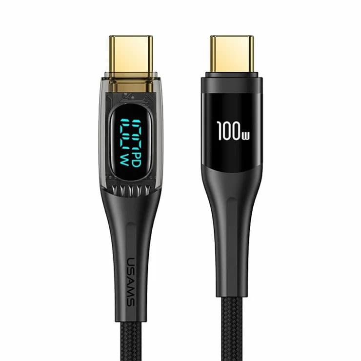 کابل تبدیل USB-C به USB-C یوسمز مدل Sj590 طول 1.2 متر — تصویر ۹