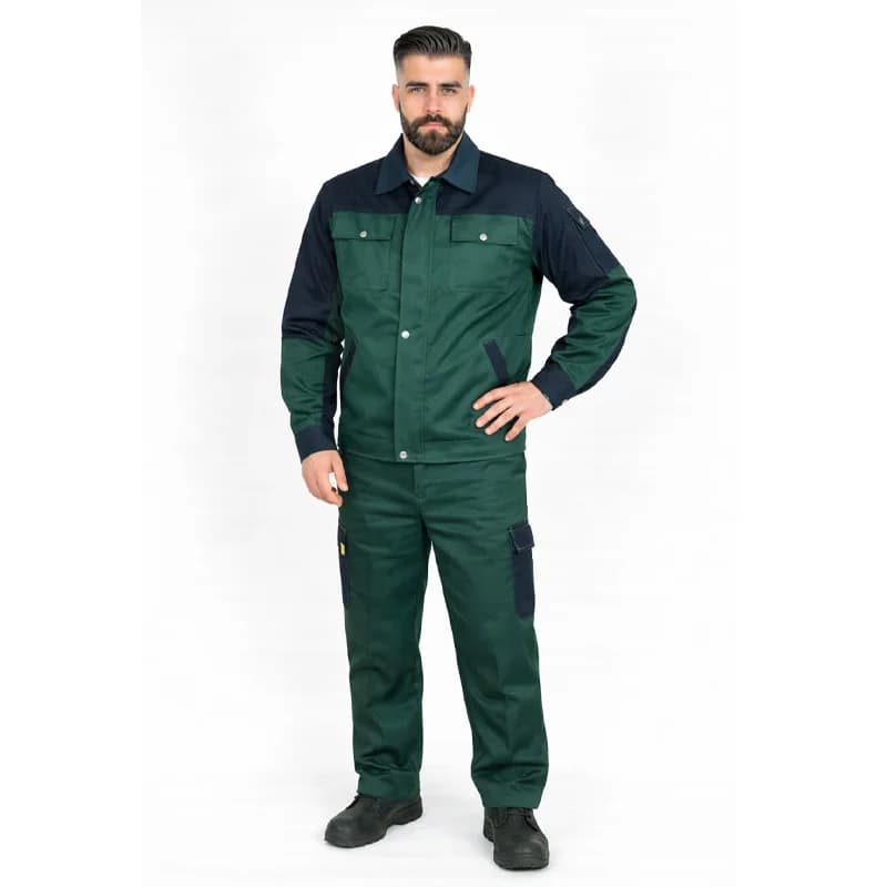 لباس کار کاپشن شلوار سفارشی کارگری کد 104 — تصویر ۲