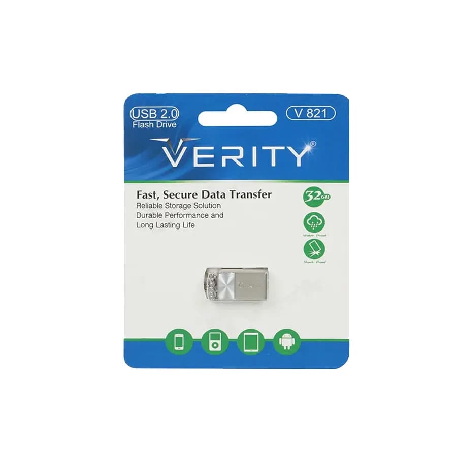 فلش وریتی مدل V821 ظرفیت 32 گیگابایت ا Verity — تصویر ۱۲
