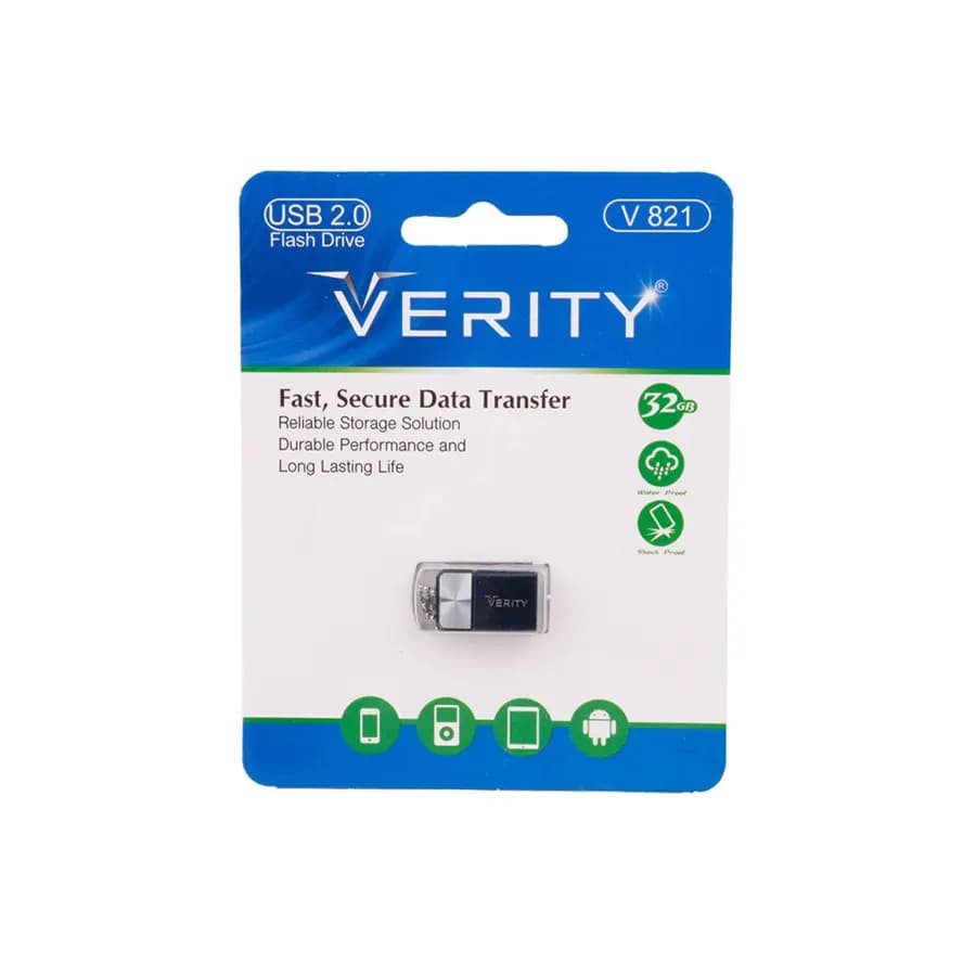 فلش وریتی مدل V821 ظرفیت 32 گیگابایت ا Verity — تصویر ۷