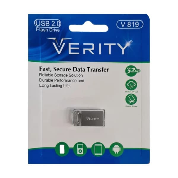 فلش وریتی verityمدل V819 ظرفیت 32 گیگابایت — تصویر ۸