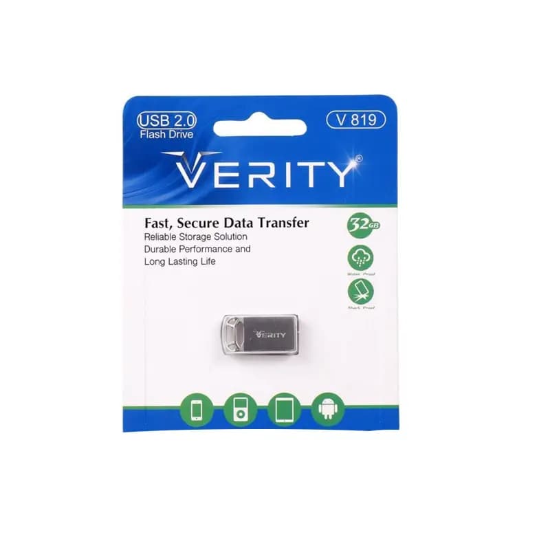 فلش وریتی verityمدل V819 ظرفیت 32 گیگابایت — تصویر ۲