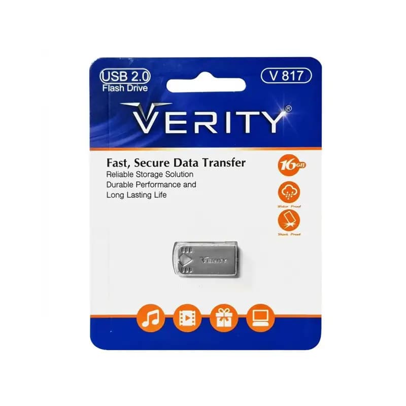 فلش وریتی verityمدل V817 ظرفیت 16 گیگابایت — تصویر ۲