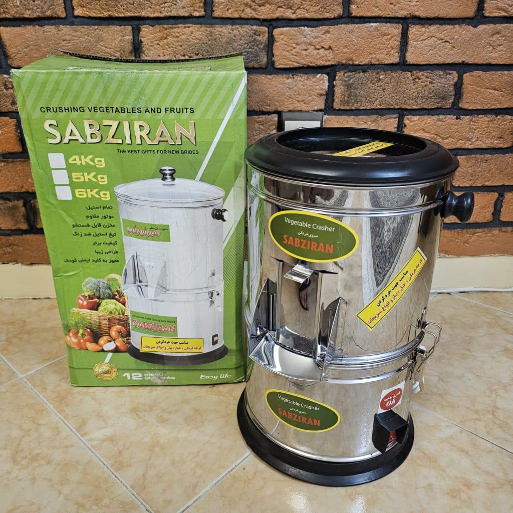 پیاز و گوجه خردکن خونگی SABZIRAN سبزایران کد(45) — تصویر ۶