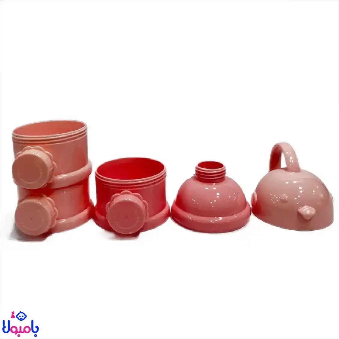 انباری غذا و شیر خشک 3 عددی بی بی سیل Babisil — تصویر ۷