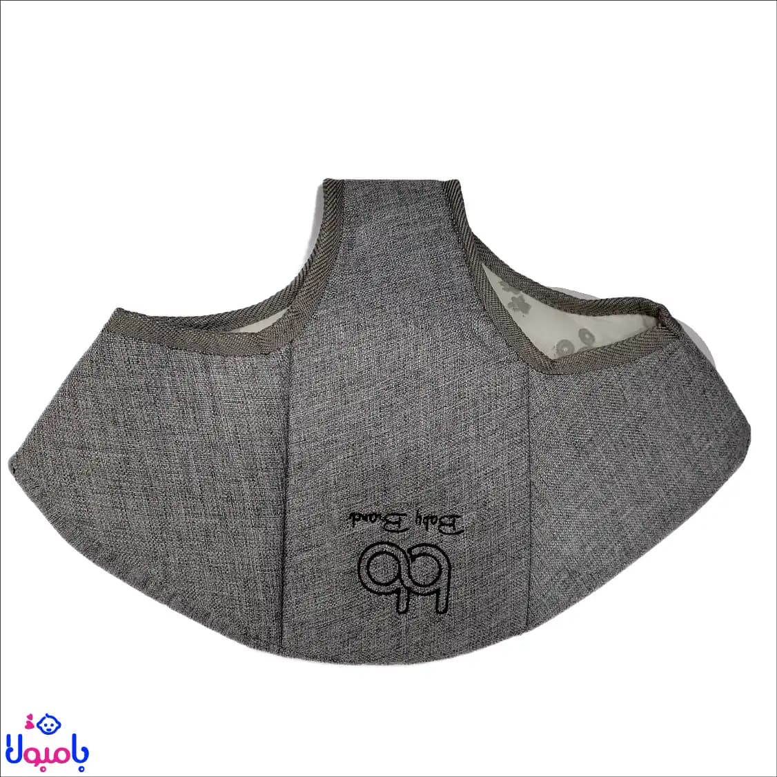سرویس کالسکه و کریر به همراه کیف مادر baby band طوسی — تصویر ۸