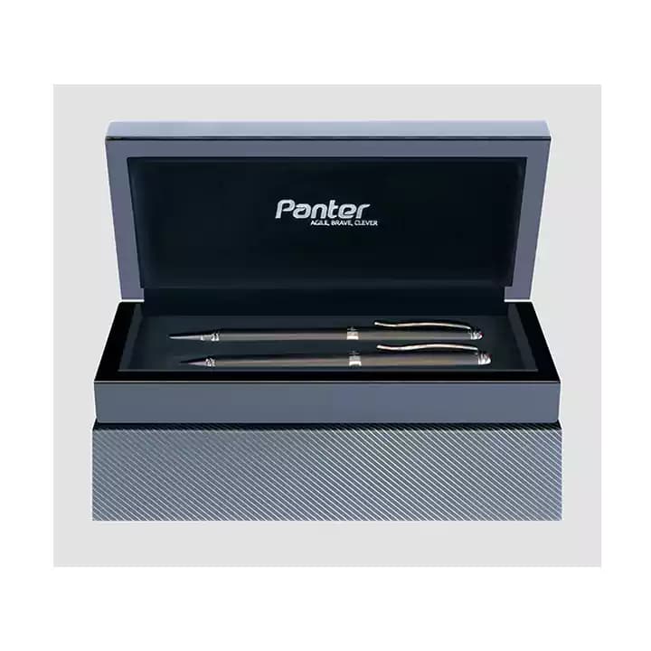 قلم کلکسیونی خودکار و روان نویس بدنه مات پنتر مدل PL-103 — تصویر ۴
