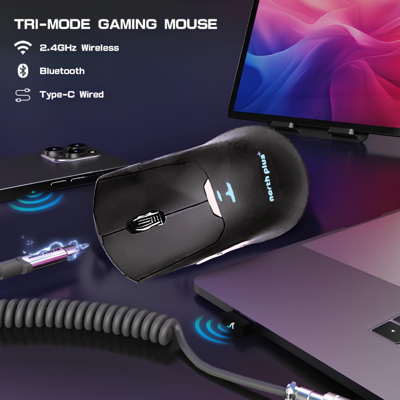 موس نورث پلاس مدل PHANTOM M301 — تصویر ۱۰