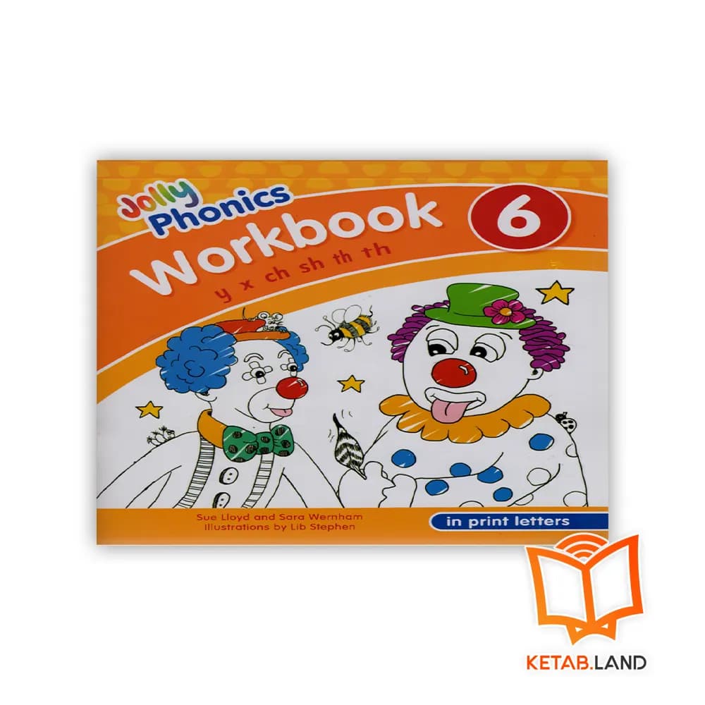 کتاب Jolly Phonics Workbook 6 — تصویر ۴