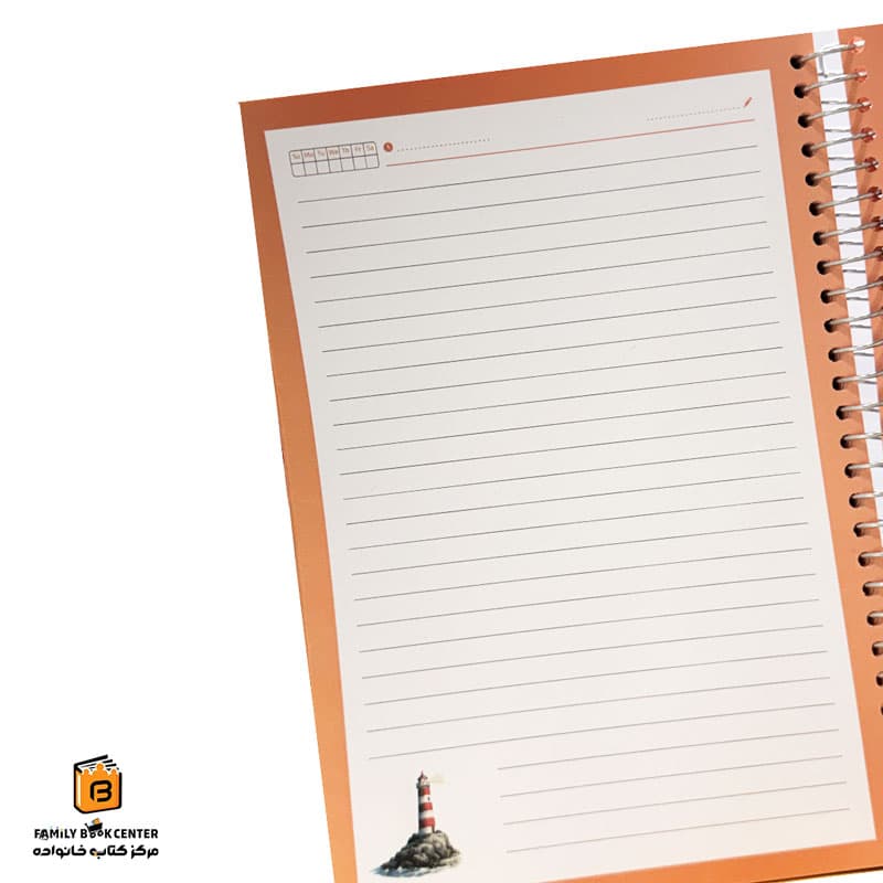 دفتر خط دار 160 برگ سری پیکچرز ایمان (iman) — تصویر ۴