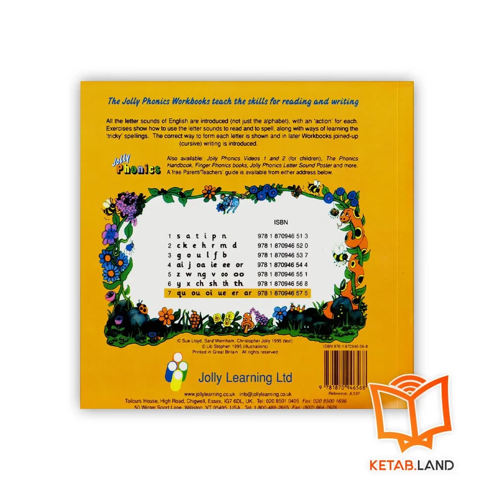 کتاب Jolly Phonics Workbook 7 — تصویر ۷