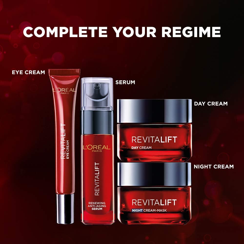 کرم ضد چروک دور چشم لورال Revitalift Laserx3 loreal — تصویر ۱۲