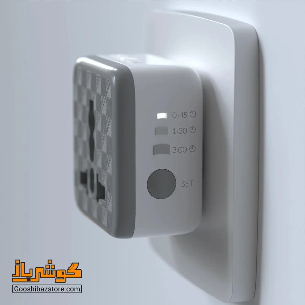 مبدل و محافظ برق هوشمند تایمردار هادرون مدل P103 — تصویر ۱۱
