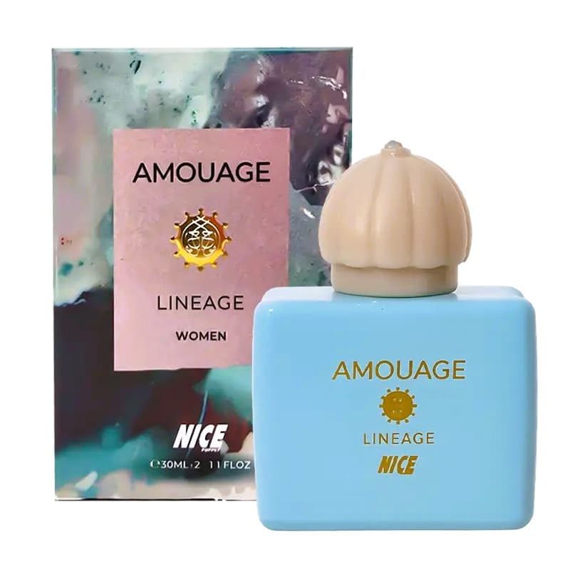 عطر جیبی زنانه نایس پاپت (اسکلاره) مدل Amouage Lineage با رایحه خنک حجم 30 میلی‌لیتر — تصویر ۲