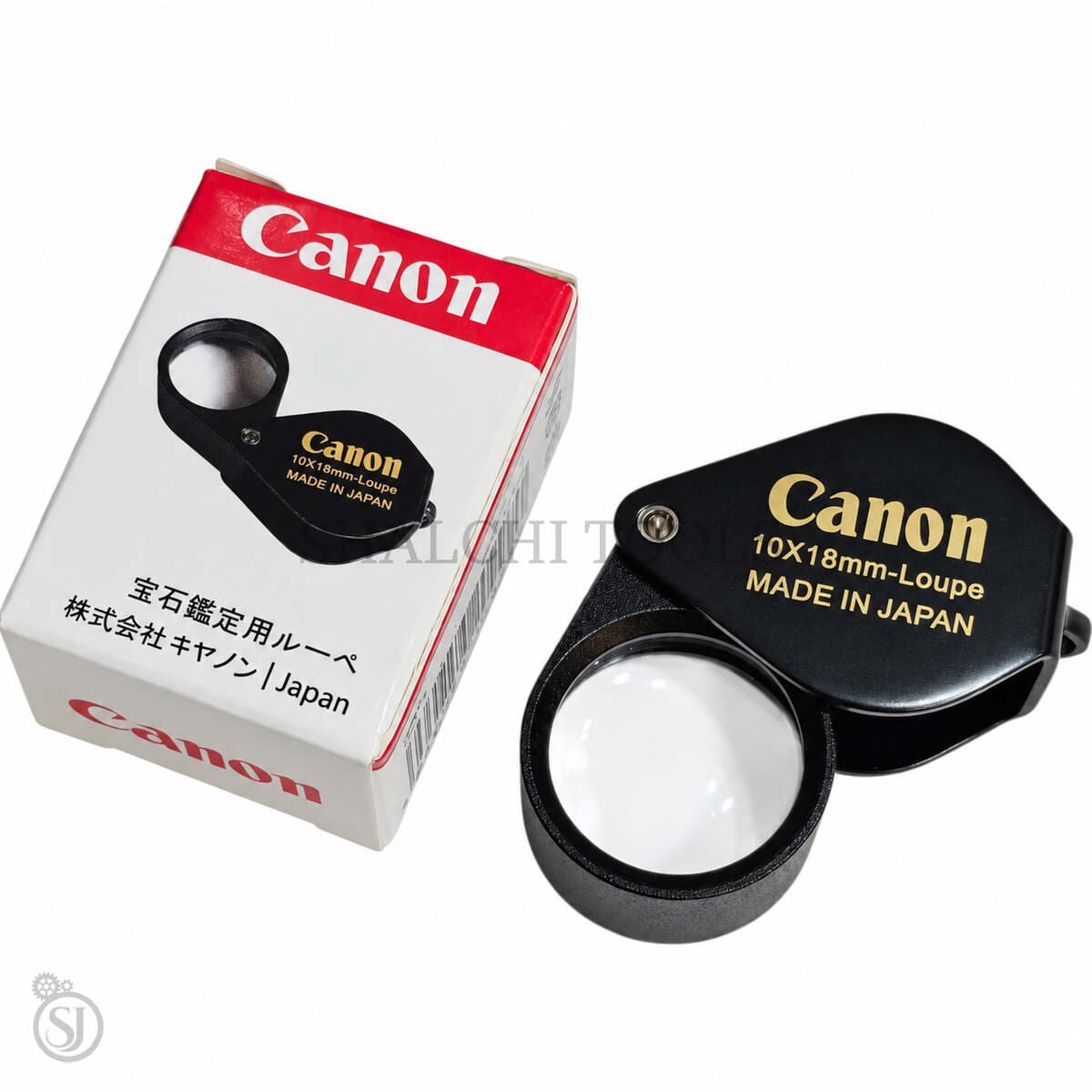 لوپ کنون ژاپنی 10x18mm – ذره‌بین حرفه‌ای جواهرسازی و طلاسازی — تصویر ۳