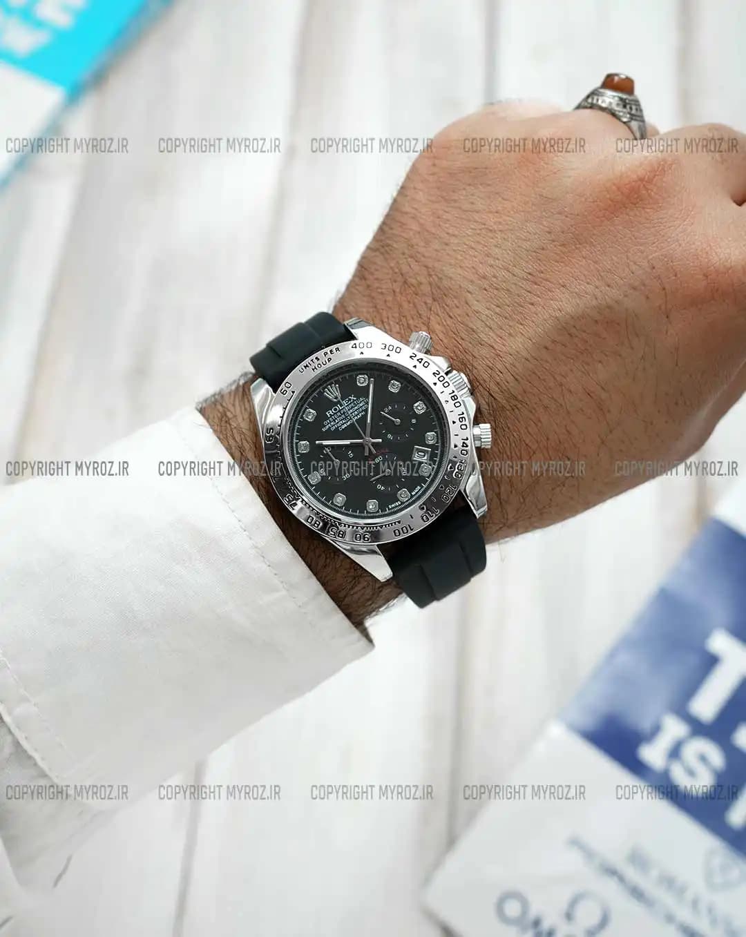 ساعت مچی مردانه رولکس ROLEX مدل دیتونا کد 2756 — تصویر ۷