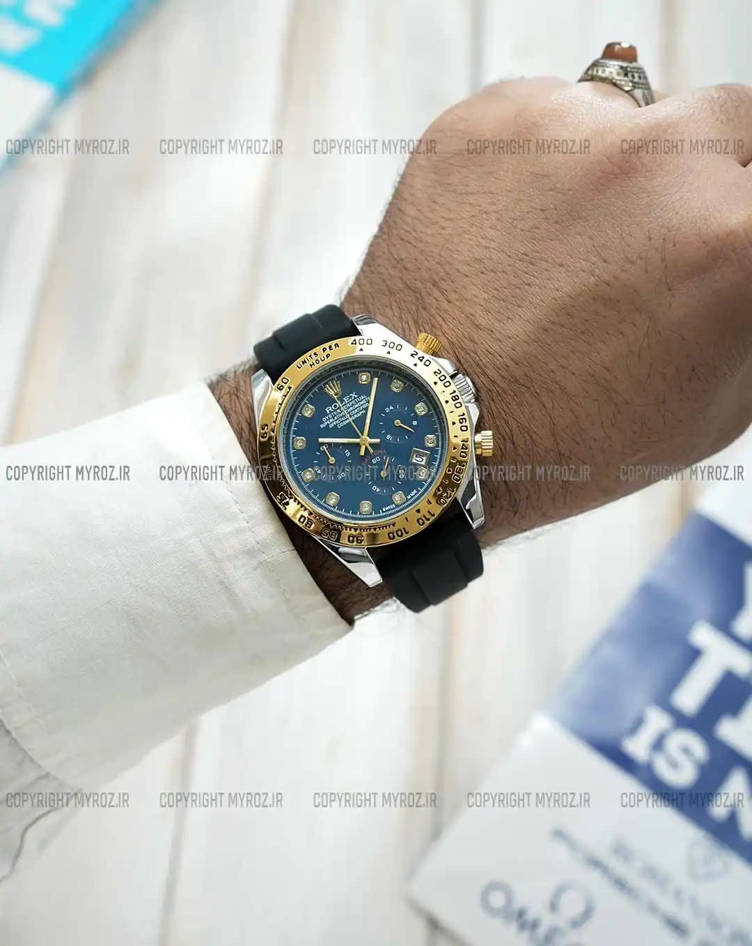 ساعت مچی مردانه رولکس ROLEX مدل دیتونا کد 2755 — تصویر ۲
