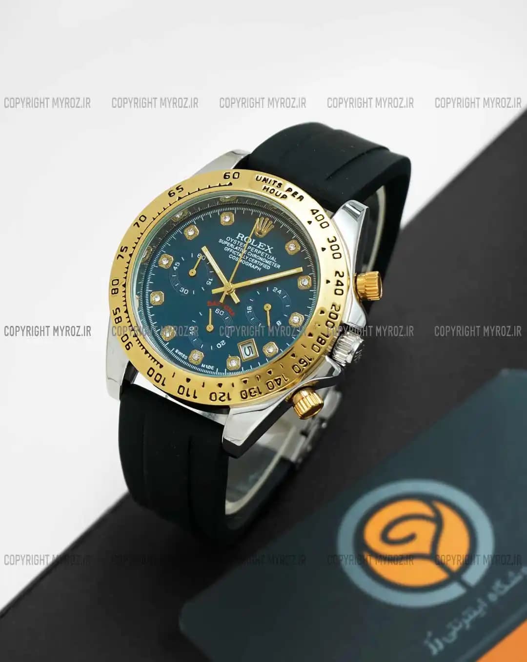 ساعت مچی مردانه رولکس ROLEX مدل دیتونا کد 2755 — تصویر ۳