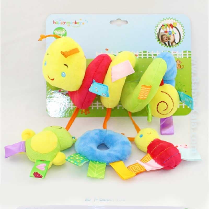 آویز تخت، کالسکه و کریر طرح کرم HappyMonkey — تصویر ۵