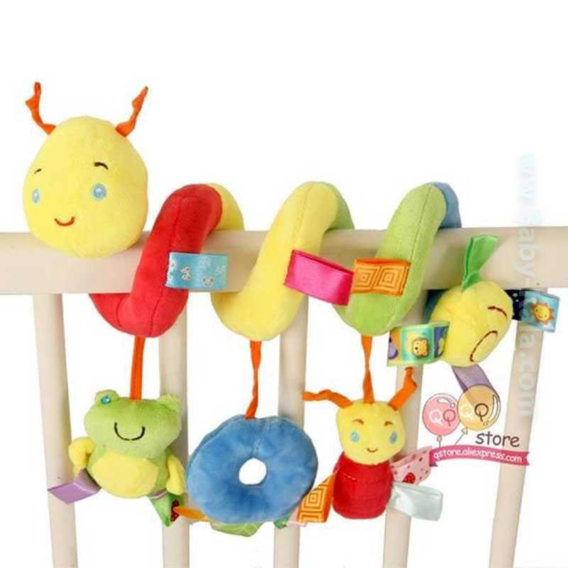 آویز تخت، کالسکه و کریر طرح کرم HappyMonkey — تصویر ۴