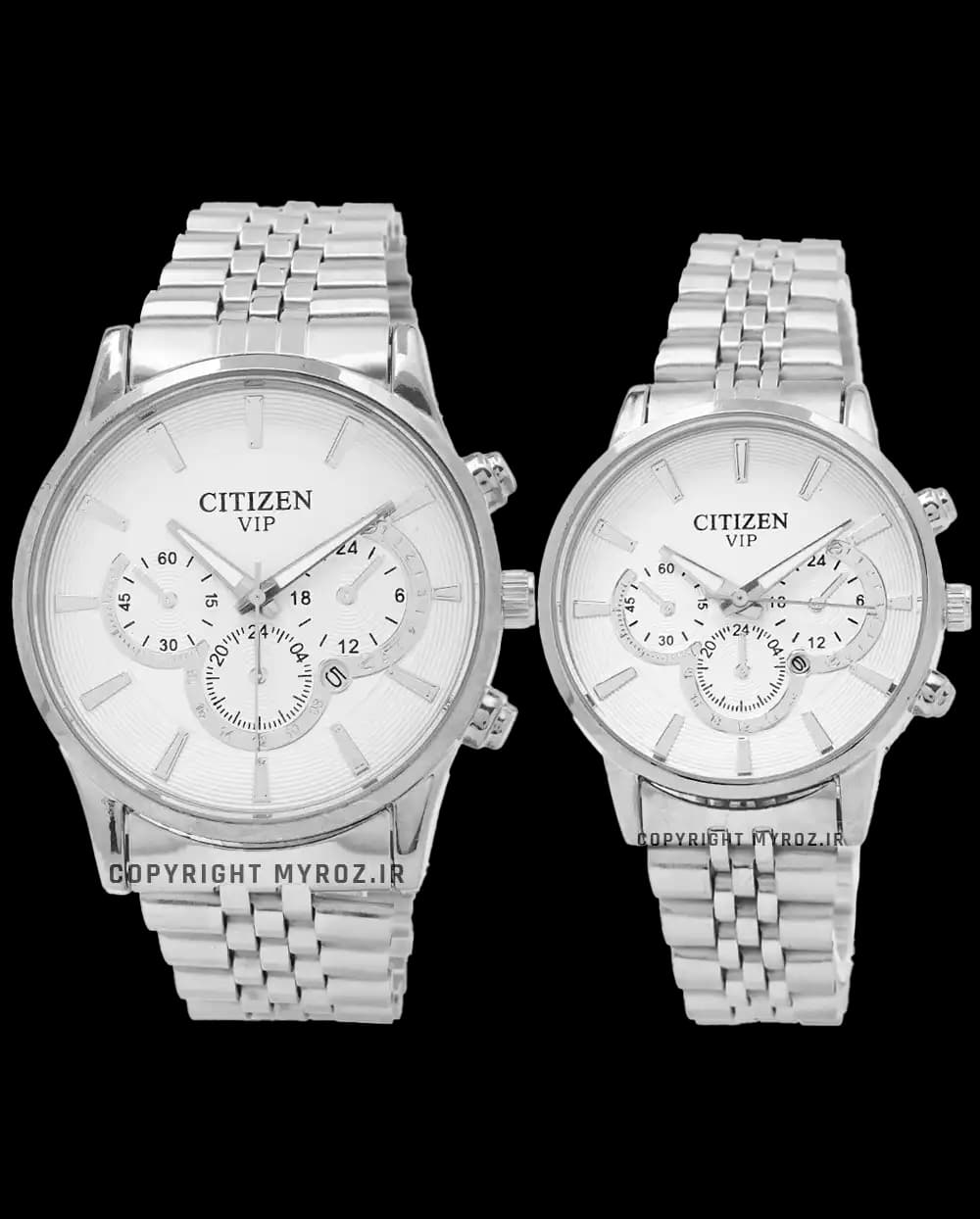 ست ساعت مچی سیتیزن CITIZEN مدل VIP کد 2745 — تصویر ۶
