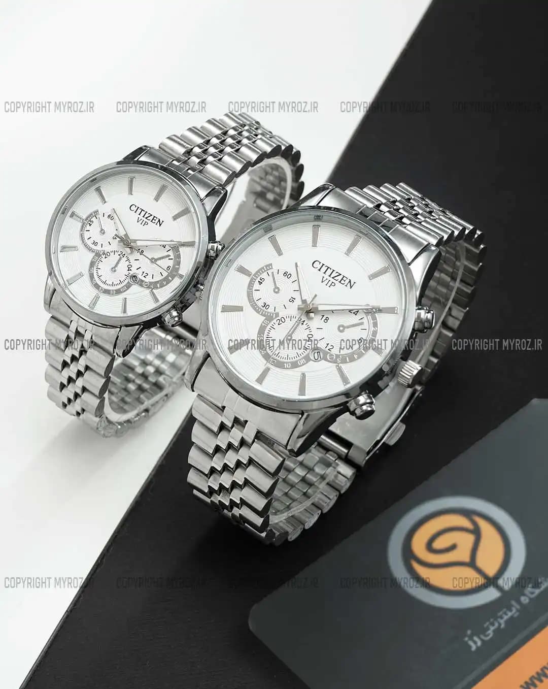 ست ساعت مچی سیتیزن CITIZEN مدل VIP کد 2745 — تصویر ۳