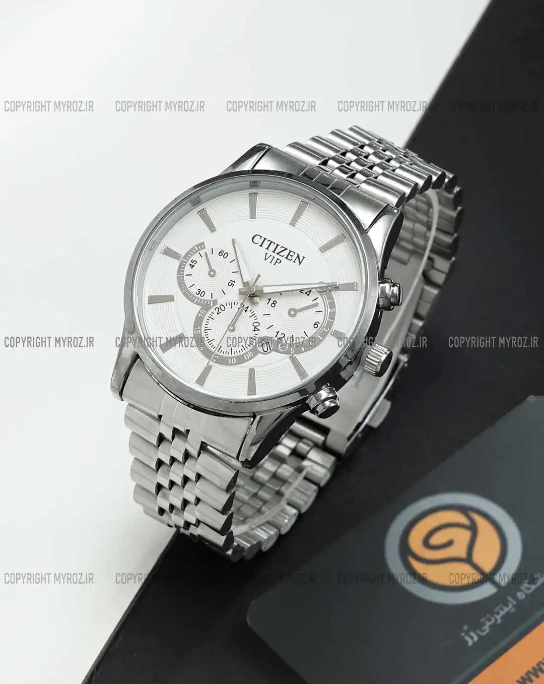 ساعت مچی مردانه سیتیزن CITIZEN مدل VIP کد 2743 — تصویر ۸