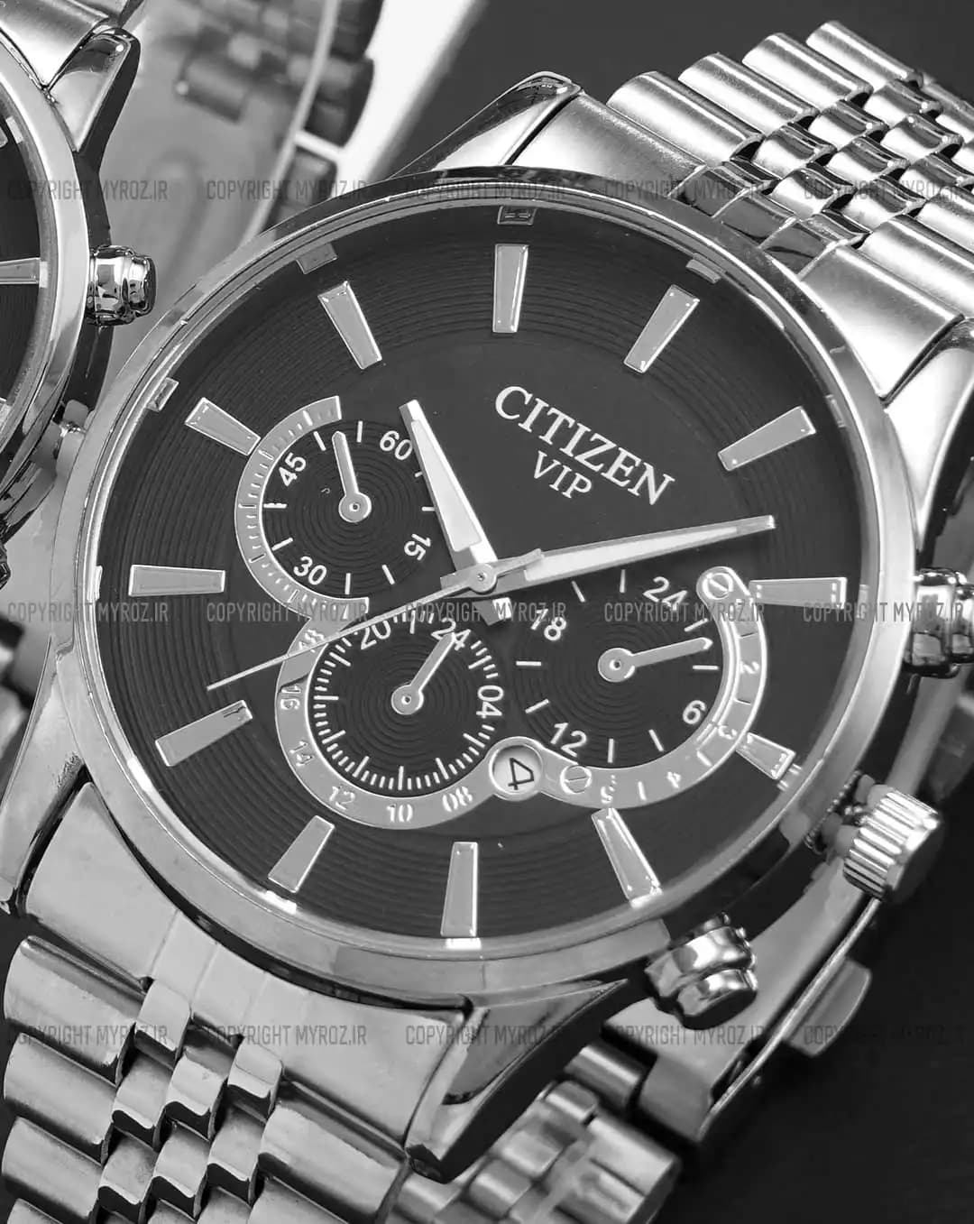 ست ساعت مچی سیتیزن CITIZEN مدل VIP کد 2742 — تصویر ۵