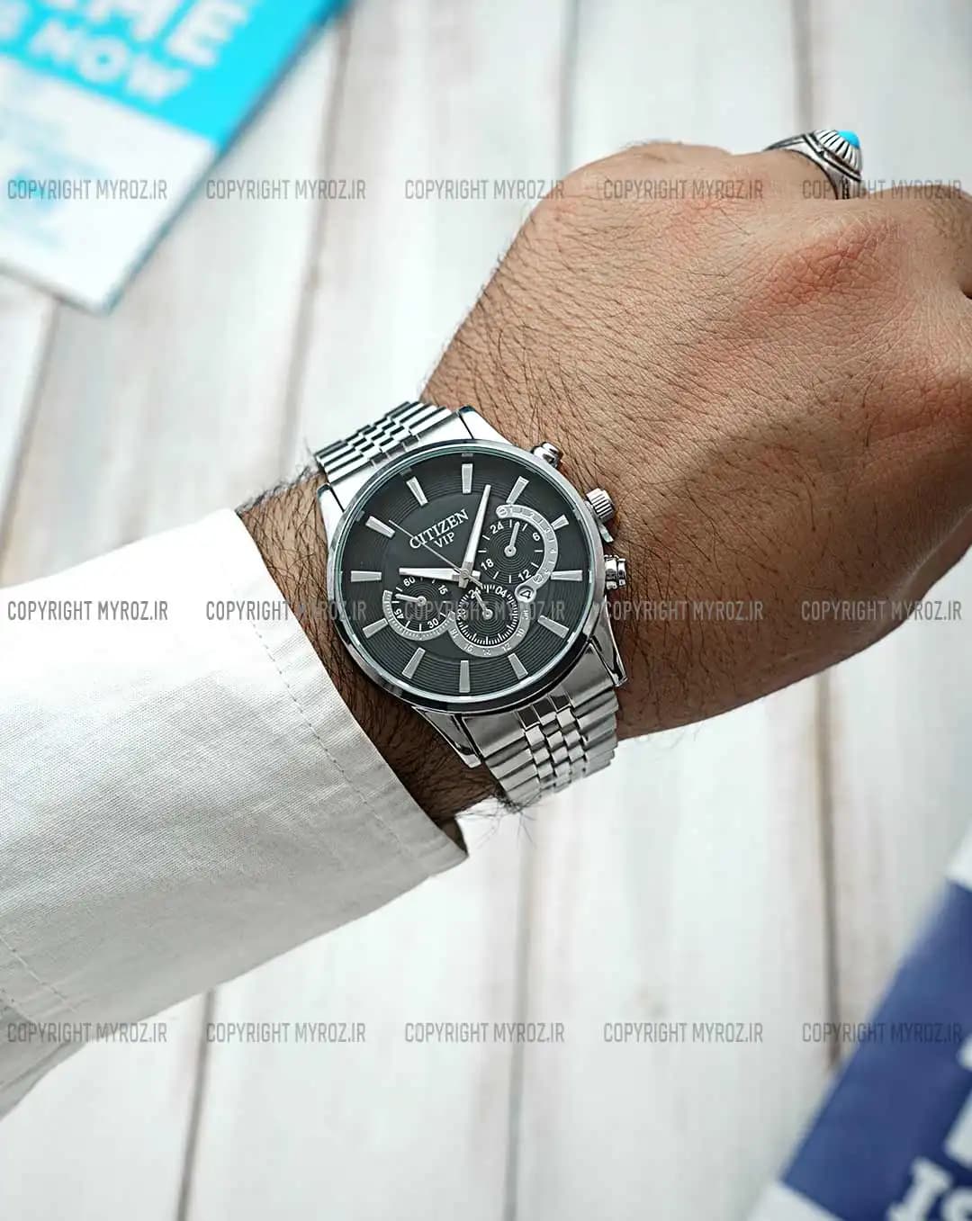 ساعت مچی مردانه سیتیزن CITIZEN مدل VIP کد 2740 — تصویر ۷