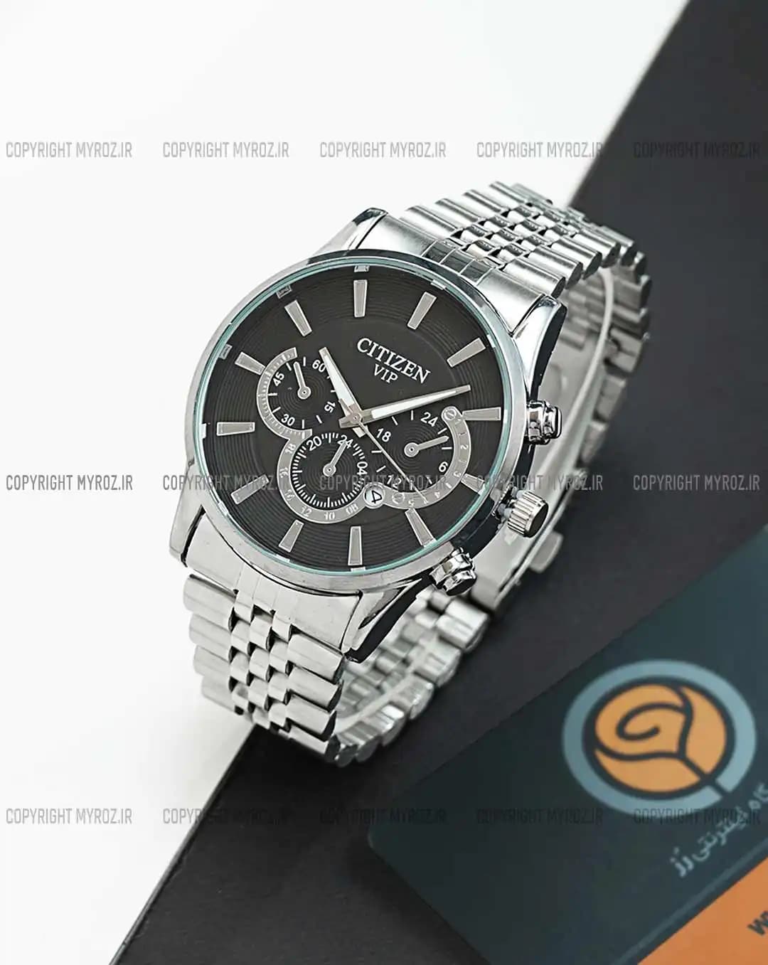 ساعت مچی مردانه سیتیزن CITIZEN مدل VIP کد 2740 — تصویر ۸