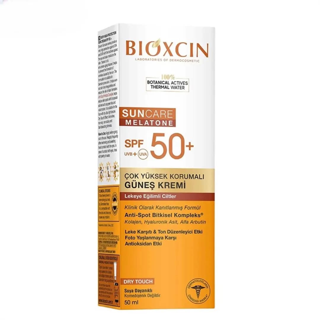 ضد آفتاب بیوکسین بی‌ رنگ و ضد لک spf +50 حجم 150 میل