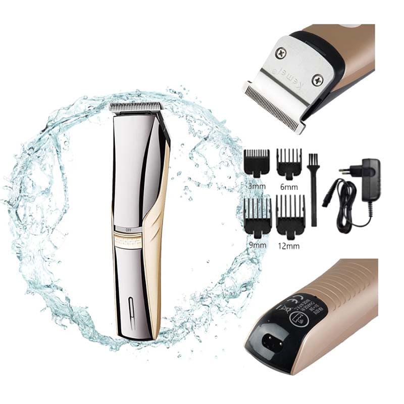 ماشین اصلاح شارژی ضدآب کیمی KEMEI مدل KM-5018 — تصویر ۱۰