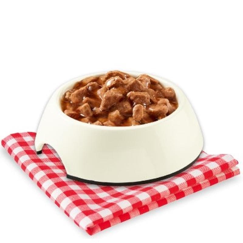 پوچ گربه استوزی با طعم گوشت مدل چانکی وزن 85 گرم — تصویر ۴