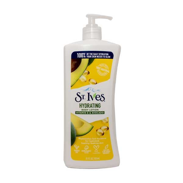 لوسیون بدن آبرسان ویتامین E و آووکادو سنت ایوز St.Ives