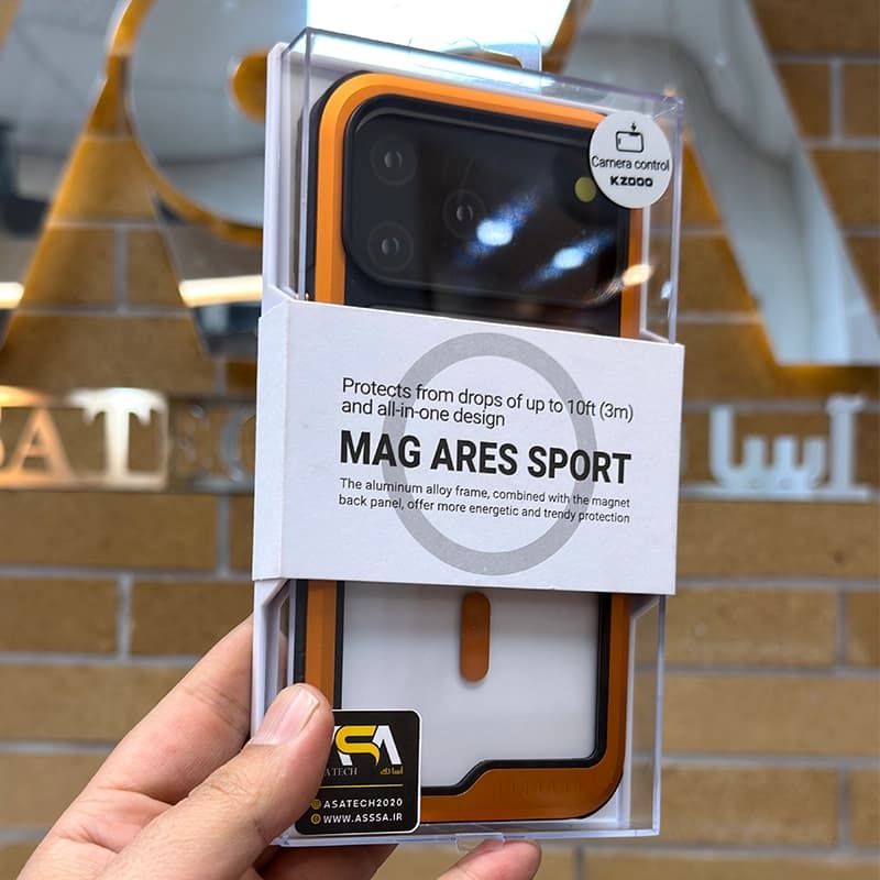 کاور K.Doo (K.ZDOO) Mag Ares Sport مناسب برای گوشی آیفون iPhone 17 ProMax — تصویر ۸