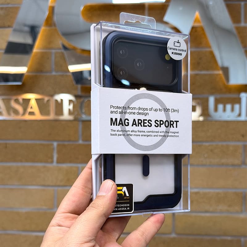 کاور K.Doo (K.ZDOO) Mag Ares Sport مناسب برای گوشی آیفون iPhone 17 ProMax — تصویر ۶