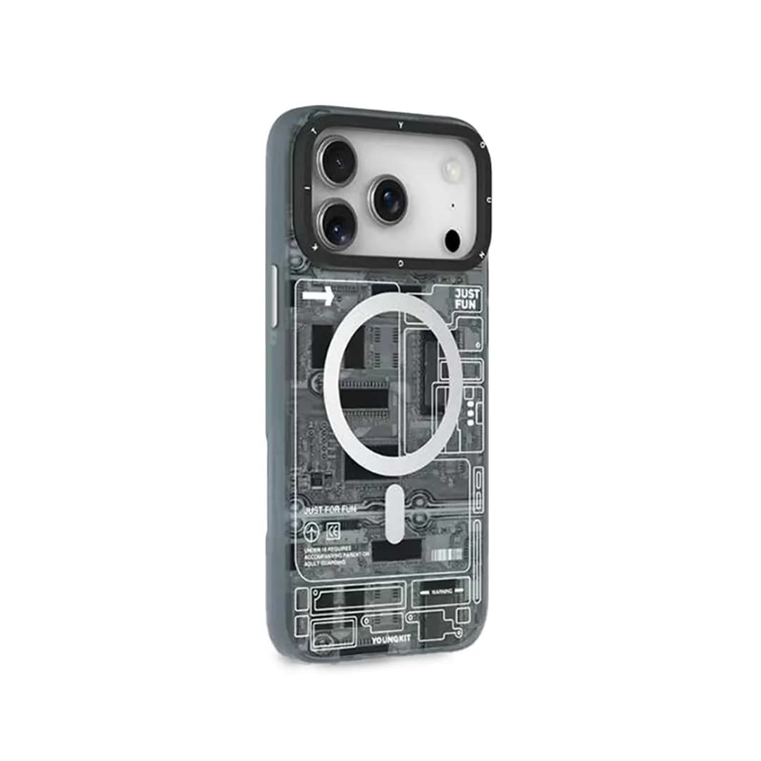 کاور مگ سیف YOUNGKIT مدل Technology Series مناسب برای iPhone 17 ProMax — تصویر ۱۰