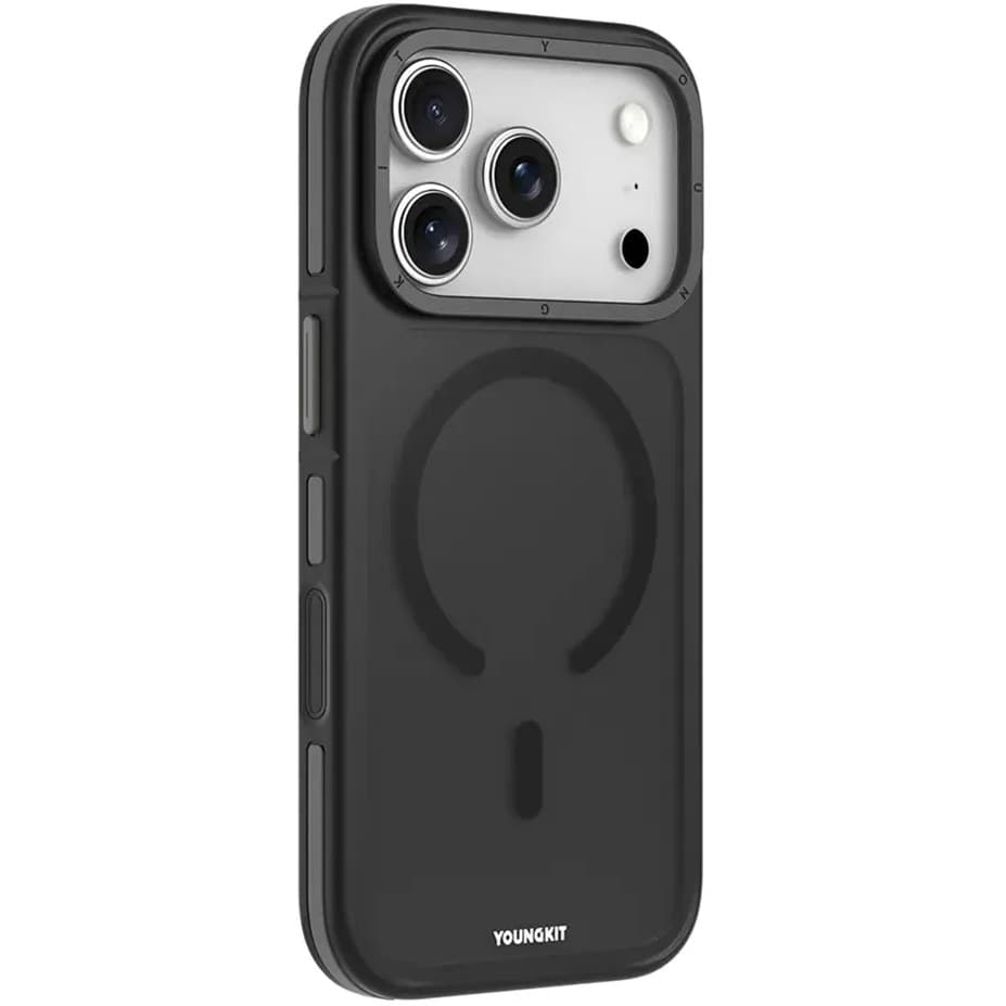 کاور YOUNGKIT مدل Rock Sand + Camera Control Button مناسب برای iPhone 17 ProMax — تصویر ۱۰