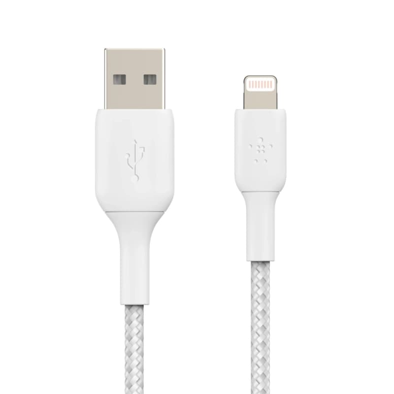 کابل شارژ سریع USB-A به لایتنینگ بلکین طول 1 متر مدل CAA002bt1MWH — تصویر ۹