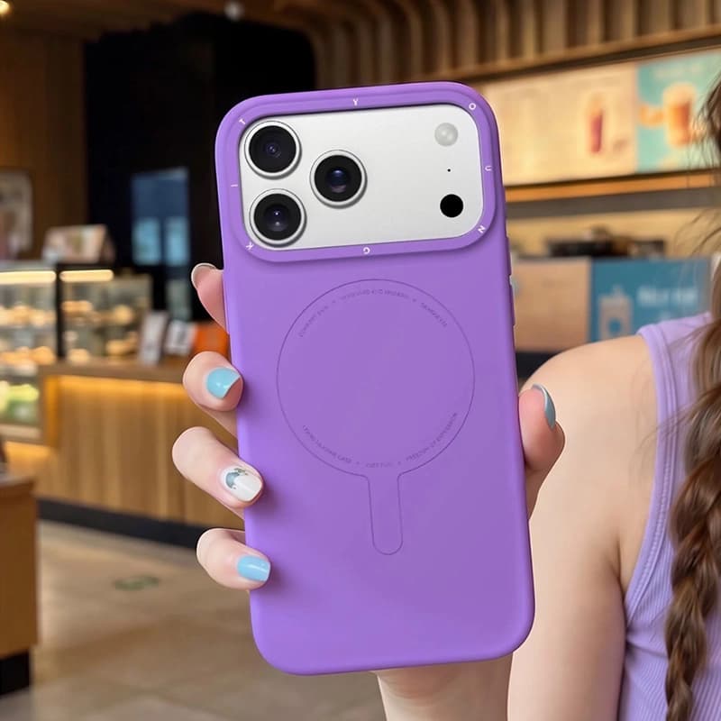 کاور سیلیکون YOUNGKIT مدل Morandi Silicone مناسب برای iPhone 17 ProMax/ 18 ProMax — تصویر ۸